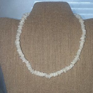 $6 OR 4/$15 WHITE PUKA SHELL SURFER NECKLACE